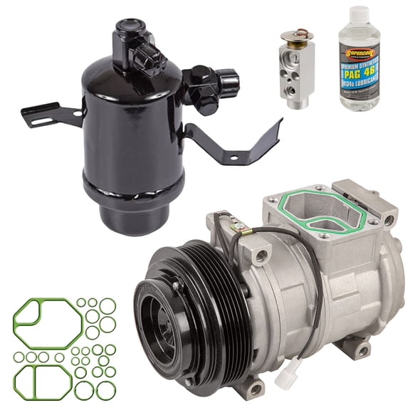 For Mercedes 300E 260E E500 AC Compressor w/ A/C Repair Kit - BuyAutoParts