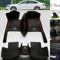 thumbnail image 1 of For Mercedes-Benz 1998-2025 All Model Luxury Waterproof Leather Carpets Car Floor Mats, 1 of 11