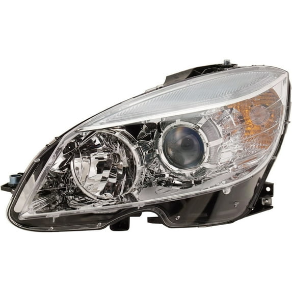 For Mercedes-Benz C300 Headlight Assembly 2008-2011 Driver Side CAPA Certified For MB2502163