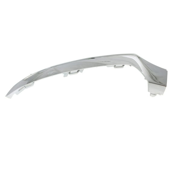 For Mercedes-Benz C400 2015 Bumper Cover Molding Driver Side | Front | Outer | Chrome | Made Of ABS Plastic | Replacement For MB1046121 | 2058851374