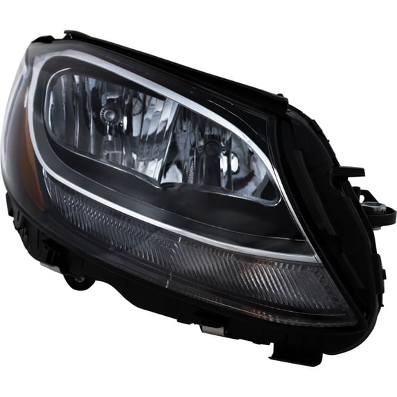 For Mercedes-Benz C43 AMG 2017 Headlight Passenger Side | Composite Type | Replacement For MB2503220 | 191275316757, 2058202861