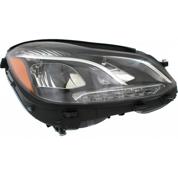 For Mercedes-Benz E300 2014 2015 2016 Headlight Passenger Side | LED | Clear Lens | Composite Type | Replacement For MB2503219 | 2128202239