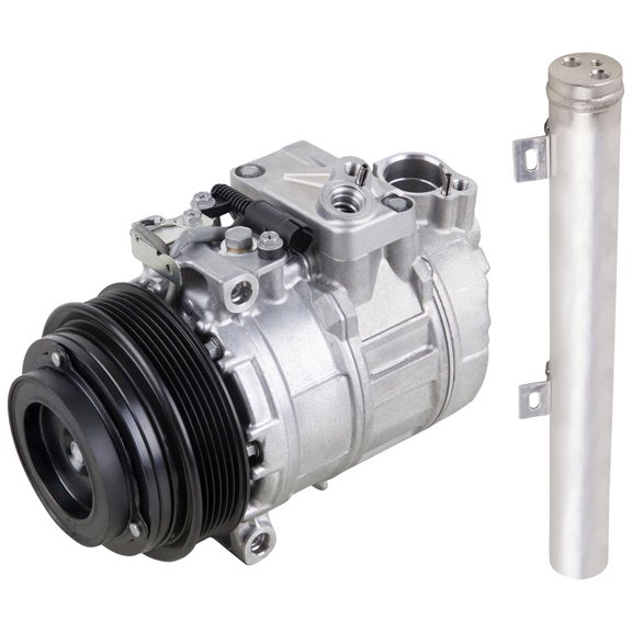 For Mercedes-Benz E320 2003 OEM AC Compressor w/ A/C Drier - BuyAutoParts
