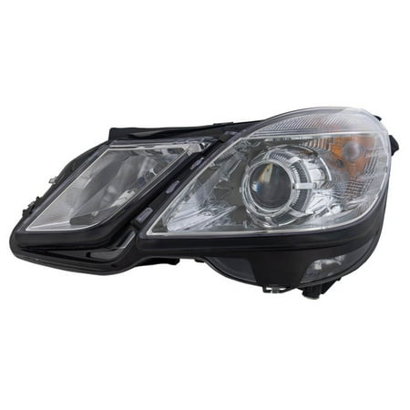 For Mercedes-Benz E400 2013 Headlight Assembly Driver Side | Clear Lens | Composite Type | Replacement For MB2502182 | 2128209561