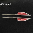 thumbnail image 1 of For Mercedes Benz G500 Car Metal Sticker Fender Modifications Laser Emblem Car Styling Exterior Accessories 1 Pair, 1 of 6