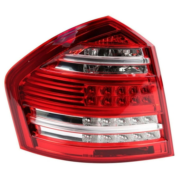 For Mercedes-Benz GL350/GL450 2010 2011 2012 Tail Light Assembly Driver Side | Outer | CAPA | LED | BlueTEC | Replacement For MB2800140 | 1648203564