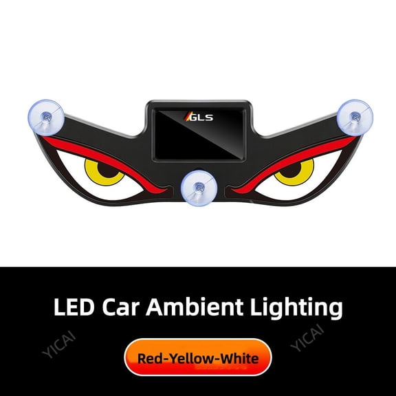 For Mercedes Benz GLS Solar Eye Car Ambient Light USB Type-C Charging Car Interior Decor Light