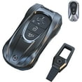 thumbnail image 1 of For Mercedes Benz Key Fob Cover,Compatible with 2020-2022 New Mercedes Benz S-Class G-Class E-Class with Keychain, 1 of 9