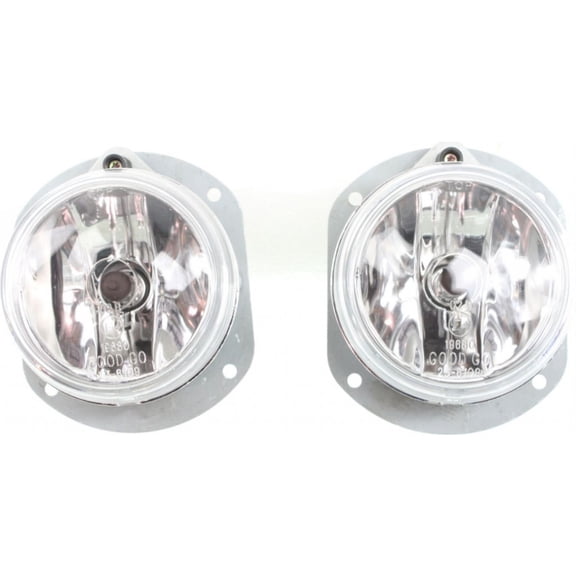 For Mercedes-Benz ML350 Fog Light Assembly 2006 07 08 09 10 2011 Pair Driver and Passenger Side w/Bulbs For MB2590100