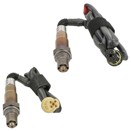 For Mercedes-Benz ML500 R500 2006 2007 Bosch Oxygen O2 Sensor Pair - Buyautoparts