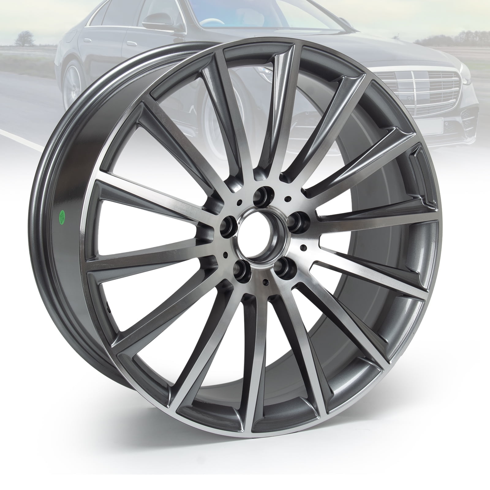 20''x8.5'' Replacement Front Wheel AMG Style Rims for Mercedes Benz ...
