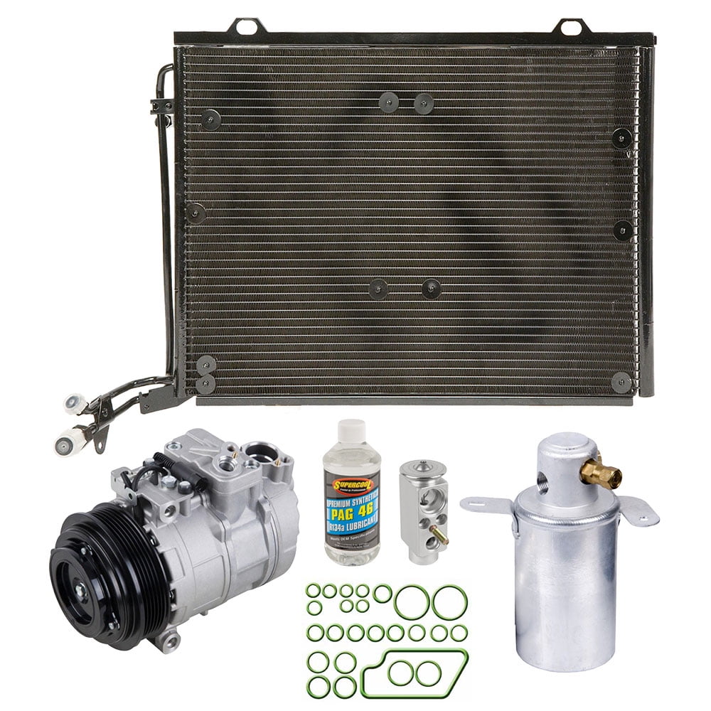For Mercedes C220 C280 C43 CLK55 A/C Kit w/ AC Compressor Condenser ...
