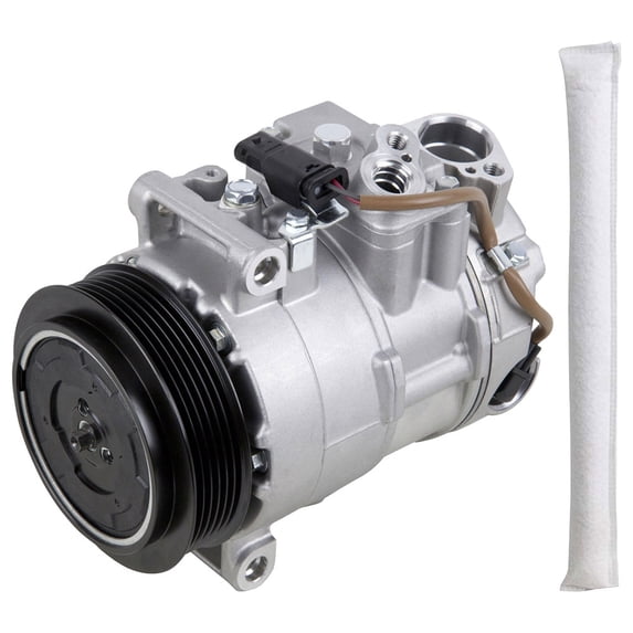 For Mercedes C300 C350 E350 & SLK350 AC Compressor w/ A/C Drier - BuyAutoParts