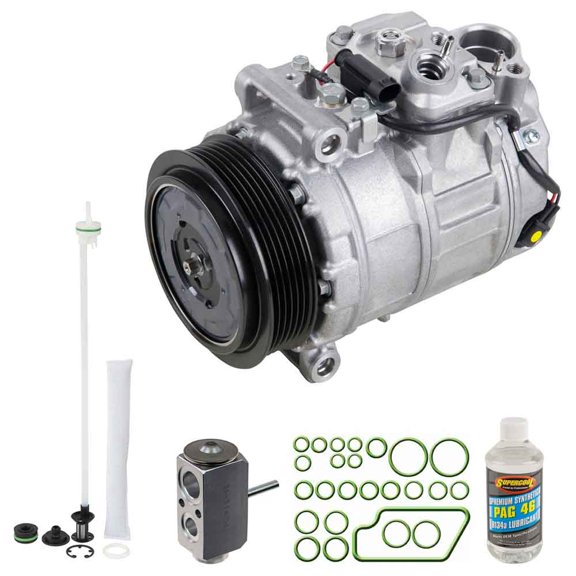 For Mercedes C63 AMG S 2015 OEM AC Compressor w/ A/C Repair Kit - BuyAutoParts