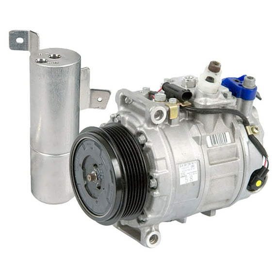 For Mercedes CL 550 & S550 2007 OEM AC Compressor w/ A/C Drier - BuyAutoParts