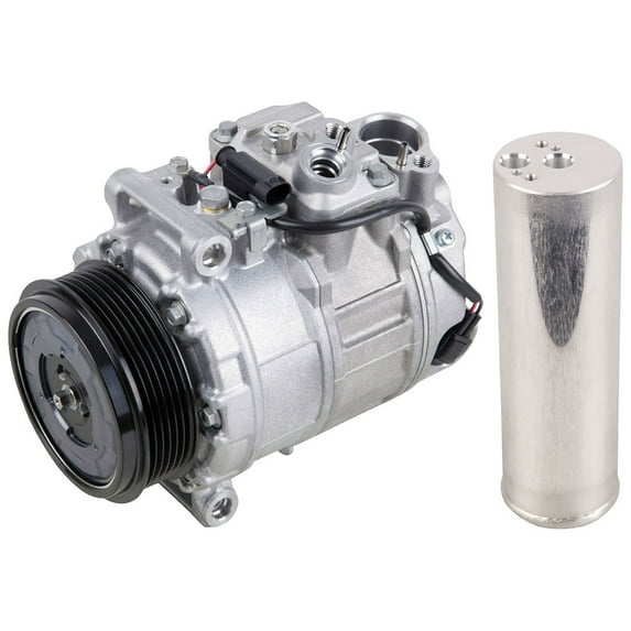 For Mercedes CL55 S55 S500 S430 CLS500 S350 OEM AC Compressor w/ A/C Drier - BuyAutoParts
