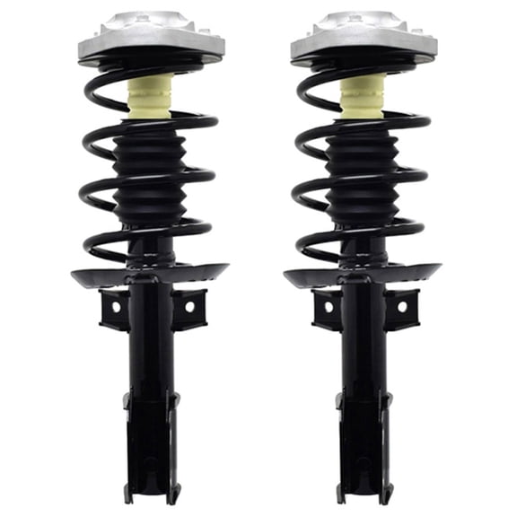 For Mercedes E350 E250 E550 E400 Pair Front Shock Strut w/ Spring - BuyAutoParts