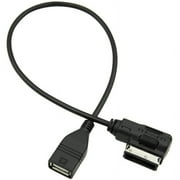 For Mercedes New Aux Media Interface USB Cable Ami Adapter Flash Drive MP3 Y6B7