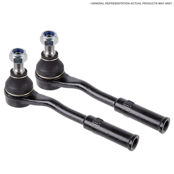 For Mercedes S550 CL550 S350 Outer Tie Rod End Pair - BuyAutoParts