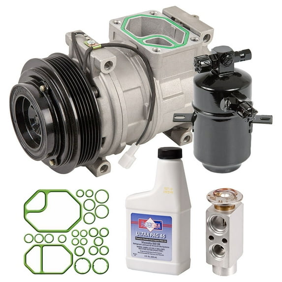 For Mercedes SL500 1997 1998 AC Compressor w/ A/C Repair Kit - BuyAutoParts