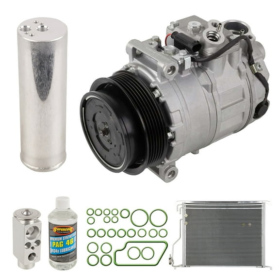 For Mercedes SL550 A/C Kit w/ AC Compressor Condenser & Drier - BuyAutoParts