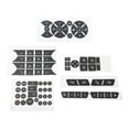 thumbnail image 1 of For Mercedes W204 W212 W218 2007-2014 Steering AC Control Button Repair Kit, 1 of 9