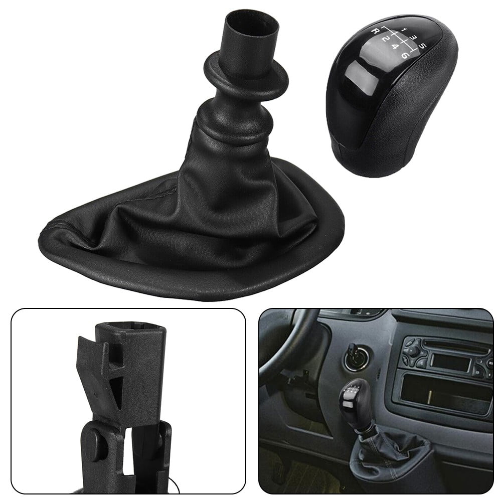 For Mercedes W639 Vito 2003-10 Manual Gear Shift Knob W Gaitor Boot Cover