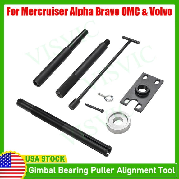 For Mercruiser Alpha Bravo Gimbal Bearing Installer Puller and Alignment Tool
