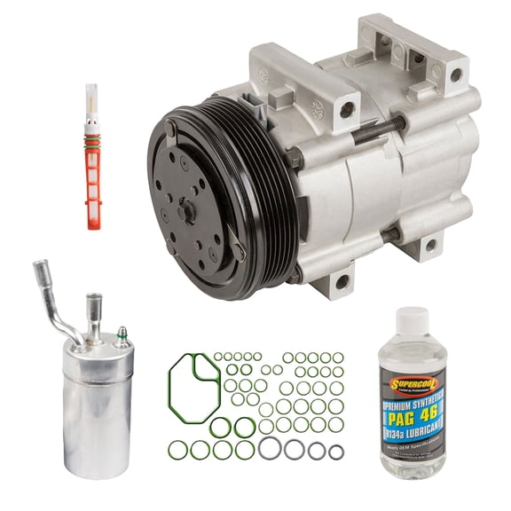 For Mercury Cougar 1999 2000 2001 2002 AC Compressor w/ A/C Repair Kit - BuyAutoParts