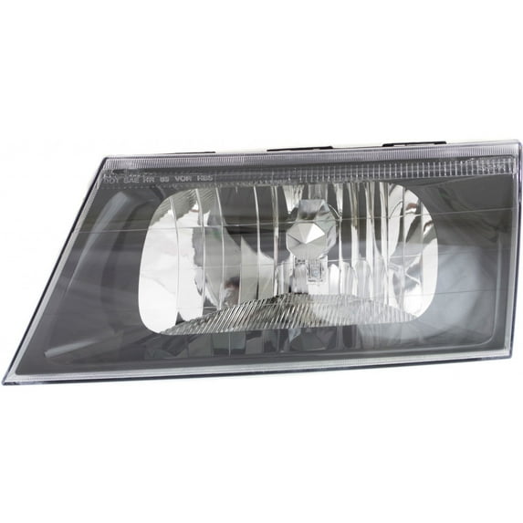 For Mercury Marauder Headlight Assembly 2003 04 05 2006 Driver Side Black Bezel For FO2502197 | 3W3Z 13008 DA