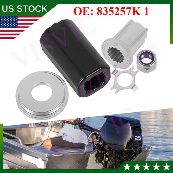 For Mercury MerCruiser Alpha Propeller Hub KIT Flo-Torq 835257K1 835257Q1