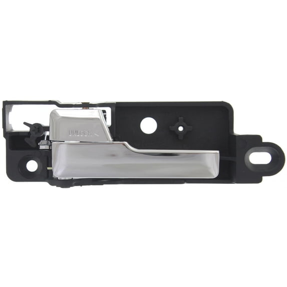 For Mercury Milan 2006 07 08 09 10 2011 Interior Door Handle Driver Side | Rear | Chrome | Replacement For FO1552115 | 191275340349, BE5Z5422601A