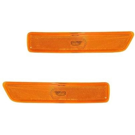 For Mercury Mountaineer Front Marker Light 2002 2003 2004 2005 Pair Driver and Passenger Side CAPA Certified For FO2550140C