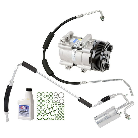 For Mercury Sable 1992 1993 AC Compressor w/ A/C Repair Kit - BuyAutoParts