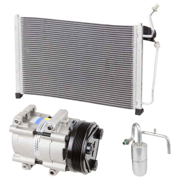 For Mercury Sable 1994 1995 AC Compressor w/ A/C Condenser & Drier - BuyAutoParts