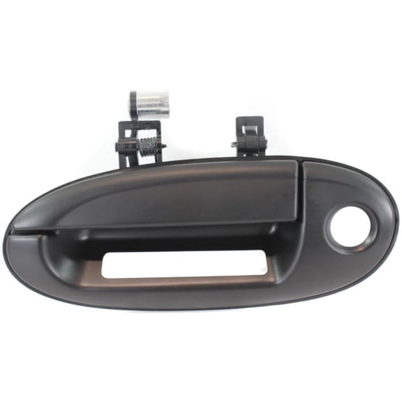 For Mercury Sable 1996-2002 Exterior Door Handle Front, Driver Side Smooth Black | With Key Hole| Keypad Hole Trim:All Submodels