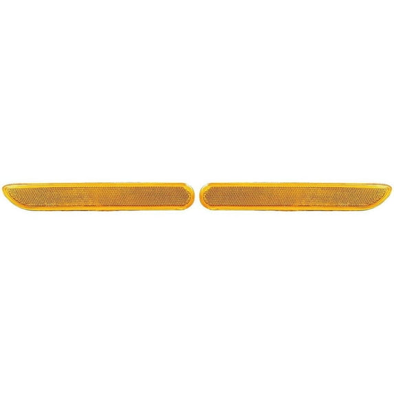 For Mercury Sable Reflector Side Cover 2000 01 02 03 04 2005 Pair Driver and Passenger Side CAPA Certified For FO2556101 + FO2557101 | YF4Z 15A449 AA