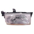 thumbnail image 1 of For MercuryTracker 1991-1996 Headlight Assembly Passenger Side Chrome Housing Clear Lens Replacement For FO2503150 | F1KY 13008 A, 1 of 4