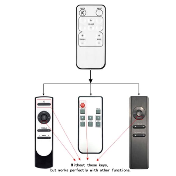 For Microlab R7121 solo 6c 7c 8c 9c Sound speaker remote control R7121 RA093