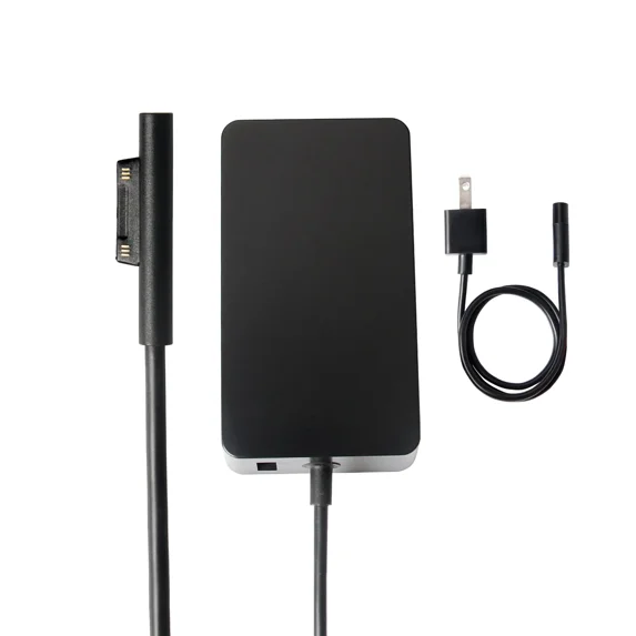 For Microsoft Surface Go 2, Laptop 2 3, Pro 3 4 5 6 Surface Adapter Charger 65W