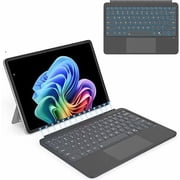 For Microsoft Surface Pro 12" 2025. Bluetooth magnetic keyboard with multi-touch trackpad, gray.