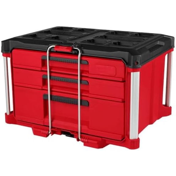 For Milwaukee 48-22-8447 PACKOUT Multi-Depth 3-Drawer Tool Box$$Tools
