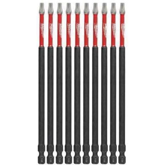 For Milwaukee 48-32-4246 Shockwave 6" Impact Torx T25 Power Bits (10 Pk)$$Tools & Hardware Other