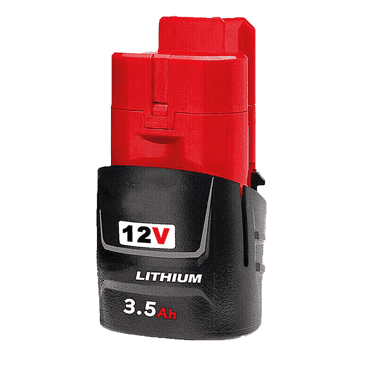 Replace for Milwaukee M12B MWL1803 48-11-2401 Li-Ion Lithium 10.8V (12V Max) 3500mAh Battery 1 Pack