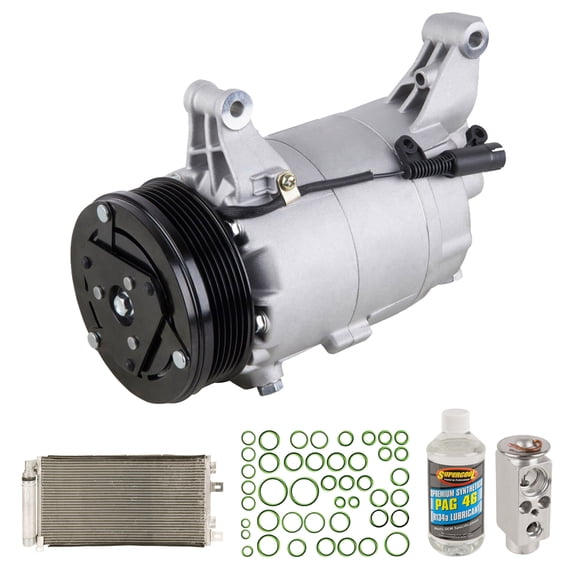 For Mini Cooper 2006 2007 A/C Kit w/ AC Compressor Condenser & Drier - BuyAutoParts