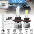 thumbnail image 1 of For Mini Cooper 2008-2014 LED Headlight H13/9008 High/Low Beam Bulbs 6000K Bright White Pack of 2, 1 of 11