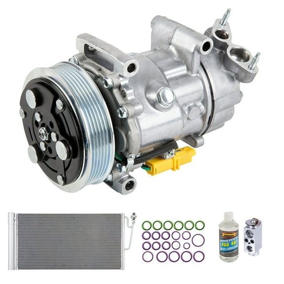 For Mini Cooper 2008-2015 A/C Kit w/ AC Compressor Condenser & Drier - BuyAutoParts