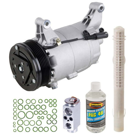 For Mini Cooper 2008 AC Compressor w/ A/C Repair Kit - BuyAutoParts