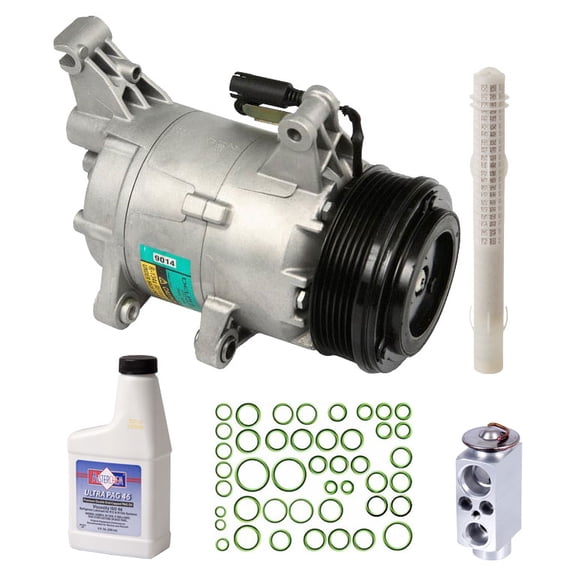 For Mini Cooper 2008 OEM AC Compressor w/ A/C Repair Kit - BuyAutoParts