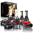 thumbnail image 1 of For Mini Cooper 2009 2010-2017 6000K LED Headlight+Fog Light Combo 4x Bulbs Kit, 1 of 24